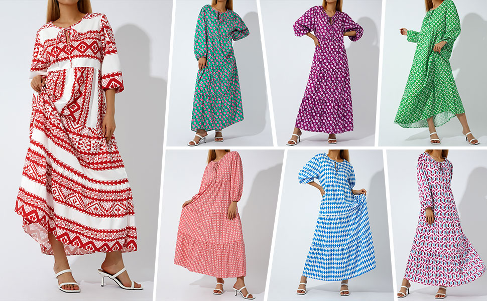 Flowy long dress